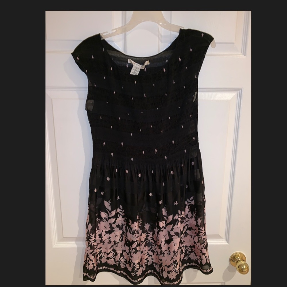 Sheer black dress